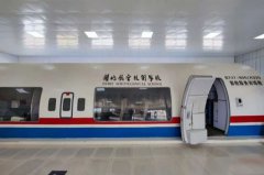 湖北航空技术学校航空服务模拟仓